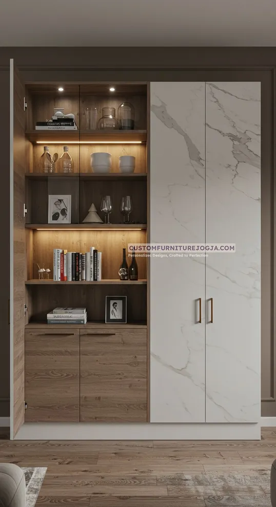 Jasa Pembuatan Cabinet Dinding Jogja